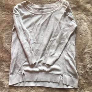 American eagle tan sweater top